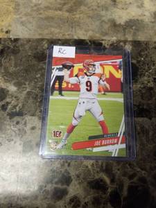 lot 1225 image: 2020 Panini Chronicles Prestige Football Joe Burrow Cincinnati Bengals Rookie Card