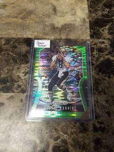 lot 1239 image: 2019 Panini Prizm Football Green Pulzer Archie Manning New Orleans Saints Card