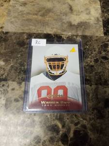 lot 1256 image: 1995 Pinnacle Warren Sapp Tampa Bay Buccaneers Rookie Football Card