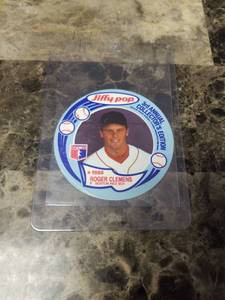 lot 1273 image: 1988 Jiffy Pop 3rd Annual Collectors Edition Roger Clemens Boston Red Sox Baseball Card