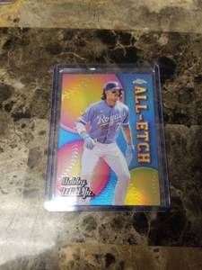 lot 1275 image: 2024 Topps Chrome All-Etch Bobby Witt Jr. Kansas City Royals Baseball Card