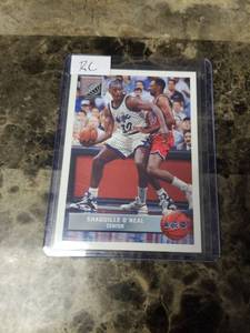 lot 1278 image: 1993 Upper Deck Future Force Shaquille Oneal Orlando Magic Rookie Basketball Card