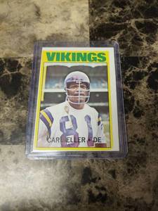 lot 1292 image: Topps Carl Eller Minnesota Vikings Football Card