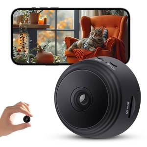 lot 36361 image: Hidden Camera - Spy Cameras - Nanny Cam - WiFi Wireless Cam - 1080P HD Small Camera with Motion Detection and Night Vision��Security Cameras for HomeOfficeBaby Monitoring-A9 - Retail $20