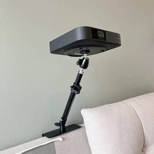 lot 1506 image: AiFeelife Bed Sofa Projector Stand - Invisible Installation Metal Holder - Multi-Angle Adjustment Bracket Mount - Compatible with XGIMI h2  H3, Nebula, VANKYO, Epson