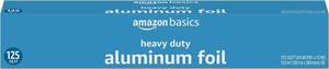 lot 2278 image: Amazon Basics Heavy Duty Aluminum Foil for Cooking, Grilling, Food Storage, Roasting, 125 Sq Ft (Pack of 1)