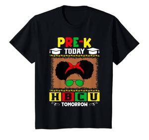 lot 2287 image: Pre-K Today HBCU Tomorrow Future HBCU Grad Kids T-Shirt 3t