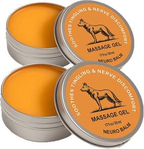 lot 2326 image: Lmoy 2PCS Neuro Balm, Nerve Relief Balm for Neuropathy, Natural Joint Care Soothing Massage Cream with Magnesium and Menthol