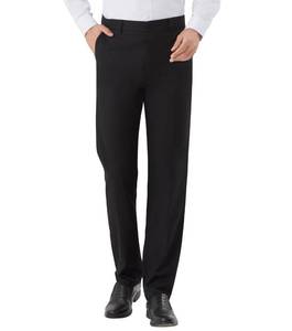 lot 2336 image: Mens Tall Classic Fit Flex Flat Front Dress Pants Formal Pants for Business & Office Black, 36W, 34L
