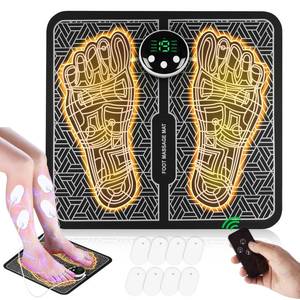 lot 2355 image: Phixnozar TENS & PMS,Transcutaneous Electronic Nerve Stimulator, EMS Foot Massage for Muscle Relaxation, LCD Display Screen