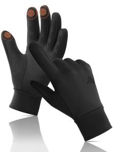 lot 2378 image: Aerynx Winter Gloves Women Men Cold Weather Thermal Warm Touch Screen 3-Layers Liner Glove, Windproof for Running, Cycling, Biking, Hiking, Driving, Walking, Typing, Sports Shooting, Gaming X2