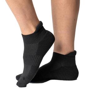 lot 2409 image: Viasox Ankle Compression Socks for Women & Men, 14 mmHg Support Improves Circulation, Extra Cushioned (US, Alpha, Large, Regular, Regular, Black)