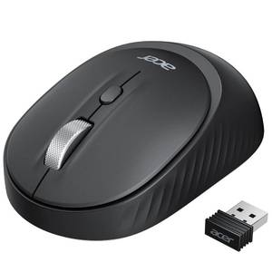 lot 4252 image: acer Bluetooth Wireless Mouse for Laptop, Computer Mouse Wireless (BT5.22.4GHz), Small to Medium Size, Left & Right Handed Office USB Mice with USBA Receiver, 4 Buttons, Compatible with PC, Desktop