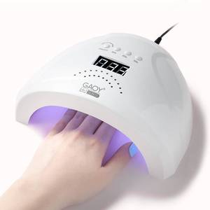 lot 6266 image: GAOY UV LED Nail Lamp, UV Light with LCD Display, Professional Nail Dryer with Automatic Sensor, 4 Timers and Sensitive Mode