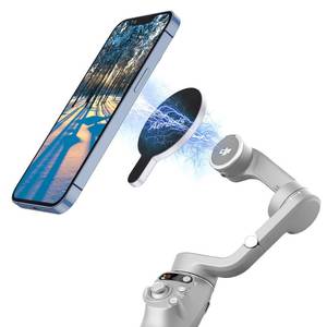 lot 6324 image: Aerbeis for DJI Magnetic Mount Phone Holder Clamp - for Magsafe DJI Osmo Mobile 8 7P 7 SE 6 5 4 Adapter Magnets Clip Clamp Ring Holder Quick-Release Mount Adapter for OM Gimbal Stabilizer Accessories