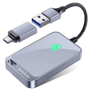 lot 8059 image: Jemluse Wireless CarPlay Adapter for Apple iPhone - Multi-User Seamless Connection for Convert Wired to Wireless Car Play Adapter - No Latency from iOS 10 to Screen wUSB C (All Silver)