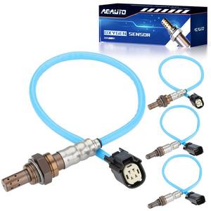 lot 8077 image: 4PCS 234-5038 234-4490 Oxygen O2 Sensor Upstream Downstream (3.0L 3.5L 3.7L) Fit for Ford Edge Escape Explorer for F-150 Flex Fusion Mustang Transit, Lincoln MKS MKT MKX MKZ, Mercury Mariner Milan