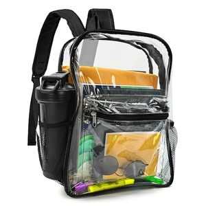 lot 8091 image: Guard Dog Security Clear Bag - Transparent Backpack for Sports Event and Concerts, 15 x 11 x 5 inches, Small