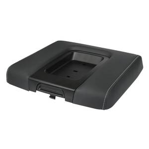 lot 9235 image: omoZone Front Seat Center Console Armrest Lid Black Compatible with 2014-2019 Chevrolet Chevy Silverado Suburban Tahoe GMC Sierra Yukon XL Replaces 22881398