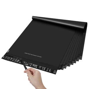 lot 10305 image: Metronic Poly Mailers 14.5x19 50Pcs, Shipping Bags for Clothes with Strong Adhesive and Tear Strip, Large Mailers Poly Bags Shipping Envelopes Bulk for Business Packing, Easy to Seal and Open, Black