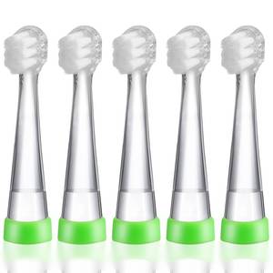 lot 12043 image: KOPBTBOY Baby Toothbrush Heads Compatible with Papablic BabyHandyToddler Sonic Electric Toothbrushes, Compatible with Brush-Baby BabySonicSeago SG902SG602, 5 Pack (8-18 Month)