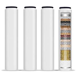 lot 14166 image: 4 Pack Replacement Filters Compatible With Cobbe� Handheld Shower Head,Water Filter For Water Softening,Removes Chlorine(White)