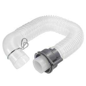 lot 14169 image: MECCANIXITY Washing Machine Drain Hose 1.2Ft PVC Extension Inner Connecting Pipe Clear Corrugated Flexible Internal Hose for Washer