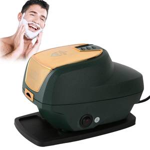 lot 15561 image: New Hot Lather Machine for Barbers, with 260ML Lather Container Barber Shop Heated Beard Cream Dispenser, Household Heated Shaving Cream Dispenser (US Plug 110V)