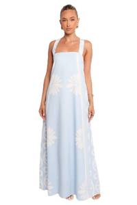 lot 16041 image: Valeria Maxi Dress - Blue M