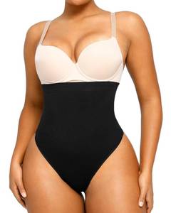 lot 16046 image: SHAPELLX Shapewear Tummy Control Womens Plus Size Compression Shapewear Seamless Waist Slimmer Underwear Panty Black XLXXL