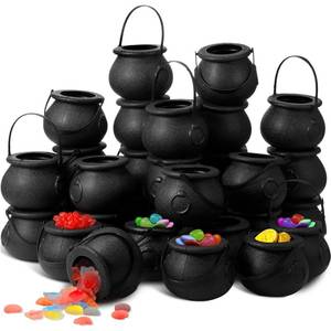 lot 17550 image: Sawysine 80 Pcs St Patricks Day Mini Cauldrons Set Plastic Small Ornaments Bulk Patricks Pot Novelty Treat Holders for St. Patrick Party Favor