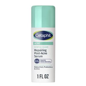 lot 18352 image: CETAPHIL Gentle Clear Repairing Post-Acne Serum, Retinol Alternative, Oil Free Serum for Sensitive Skin, 1 Fl Oz, Bakuchiol, Improves Skin Tone & Post-acne Marks, Dermatologist Recommended Brand