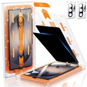 lot 18373 image: MRGLAS 22 Packs for Samsung Galaxy S26 Ultra Privacy Screen Protector 6.9 with Camera Lens Protector Auto-Dust Removal 9H Tempered Glass 10X Military Protection, Anti Spy Film, Zero-Bubble
