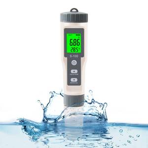 lot 18401 image: TDS Meter,4 in 1 Water Tester TDSSaltTempEC Meter,High Accuracy TDS Meter Digital Water Tester with LCD Backlit,Pool Testing Kit Salinity Tester EC Meter for hydroponics, Wine, Pool and Aquariums