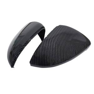 lot 19924 image: NewYall Carbon Fiber Look Door Side Mirror Cover Cap for VW Golf R GTI 2014-2018 Pair Left Driver and Right Passenger Side