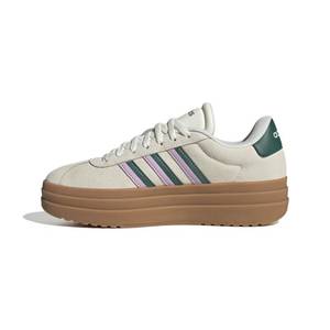 lot 19933 image: Adidas Womens VL Court Bold Sportswear, Off WhiteCollegiate GreenBliss Lilac, 7