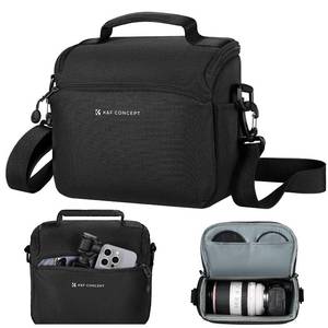 lot 19958 image: K&F CONCEPT Camera Sling Bag Small Crossbody Camera Case DSLRSLRCute Compact Shoulder Photography Bags for Photographers