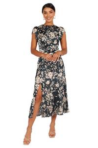 lot 20331 image: Petal & Pup Lisbeth Midi Dress - Green Floral M