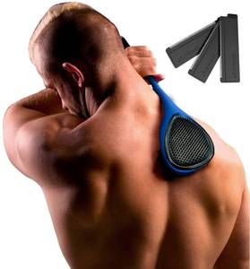 lot 20369 image: baKblade 2.0 Elite Back Shavers for Men The DIY Back Hair Shaver for Men with Safety Blade Technology & Ergonomic Handle, Wet or Dry Shaving (Extra Blades Included)