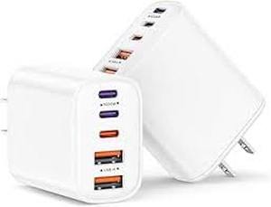 lot 4244 image: White Electronic Device Charger