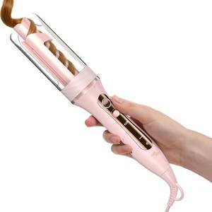 lot 2414 image: ZAVAREA Automatic Rotating Curling Iron for Long Hair - 1 Inch Curling Wand for Beach Waves & Loose Curls, Easy Hair Curler for Beginners, Anti-Scald & Frizz-Free, Dual Voltage for Travel