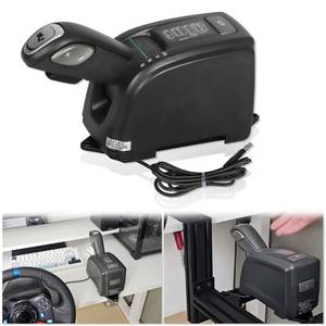 lot 3053 image: RYLNOK 3-in-1 Handbrake&Automatic&Manual Transmission Gear Shift for PC USB for ETS 2 EuropeanAmerican Truck SIM Racing ATS CTS Fit for Logitech G923 G29 G27 G25 and T-GT II T300 T500