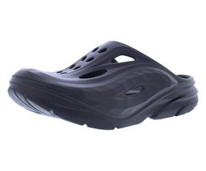 lot 3072 image: Hoka Unisex Ora Recovery Mule BlackBlack Mens 6, Womens 8 Medium
