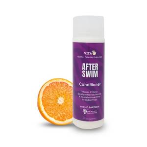 lot 4399 image: Vita C� After Swim�� Swimmers Conditioner Eliminates Chlorine, Swim Tested Treatment Infuses Moisture to Restore & Protect your Hair, Patented Formula, Hydrate, Rejuvenate & Repair - 8 Fl Oz