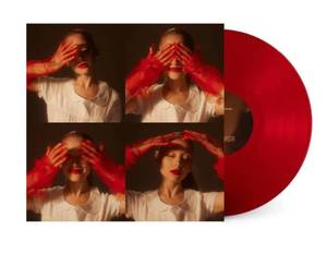 lot 4433 image: Ariana Grande eternal sunshine vinyl Ruby Red Edition with exclusive cover art