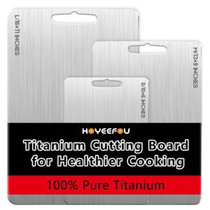 lot 4479 image: Titanium Cutting Board Set of 3, 2026 New Upgrade 100% Pure Titanium Cutting Boards for Kitchen,Double Sided,Non Toxic Cutting Board, Separate Raw and Cooked Food Areas, Dishwasher Safe (SML)