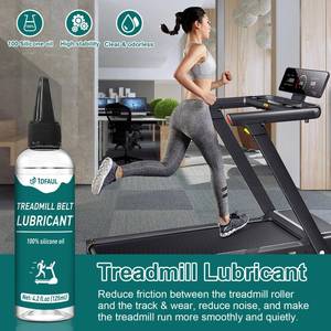 lot 4506 image: 1DFAUL Treadmill Lubricant for Belt, 250ml Silicone Treadmill Oil Belt Lubricant High Temperature Resistance, Reduces Friction, Noise & Wear, Suitable for Various Treadmills Models