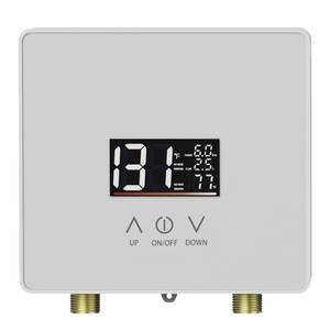 lot 5078 image: Kweetle Tankless Water Heater Electric,240V 6000W Under Sink Instant Water Heater with Digital Display Touch Screen On-Demand Water Heater Point Of Use for Kitchen,Bathroom,Laundry,RVs