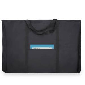lot 6078 image: JJRING Dacron Light Weight Art Portfolio Tote Bag, 25 x 37 for 24 x36 Black Carrying Storage Case For Poster, Sketching, and Drawing