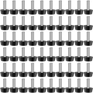 lot 6088 image: Aemygo 14-20 Inch Thread Adjustable Furniture Levelers, 60 Pcs Screw Feet Levelers, Galvanized Steel Adjustable Furniture Leveling Feet for Table,Chair,Desk,Cabinet,Patio Legs